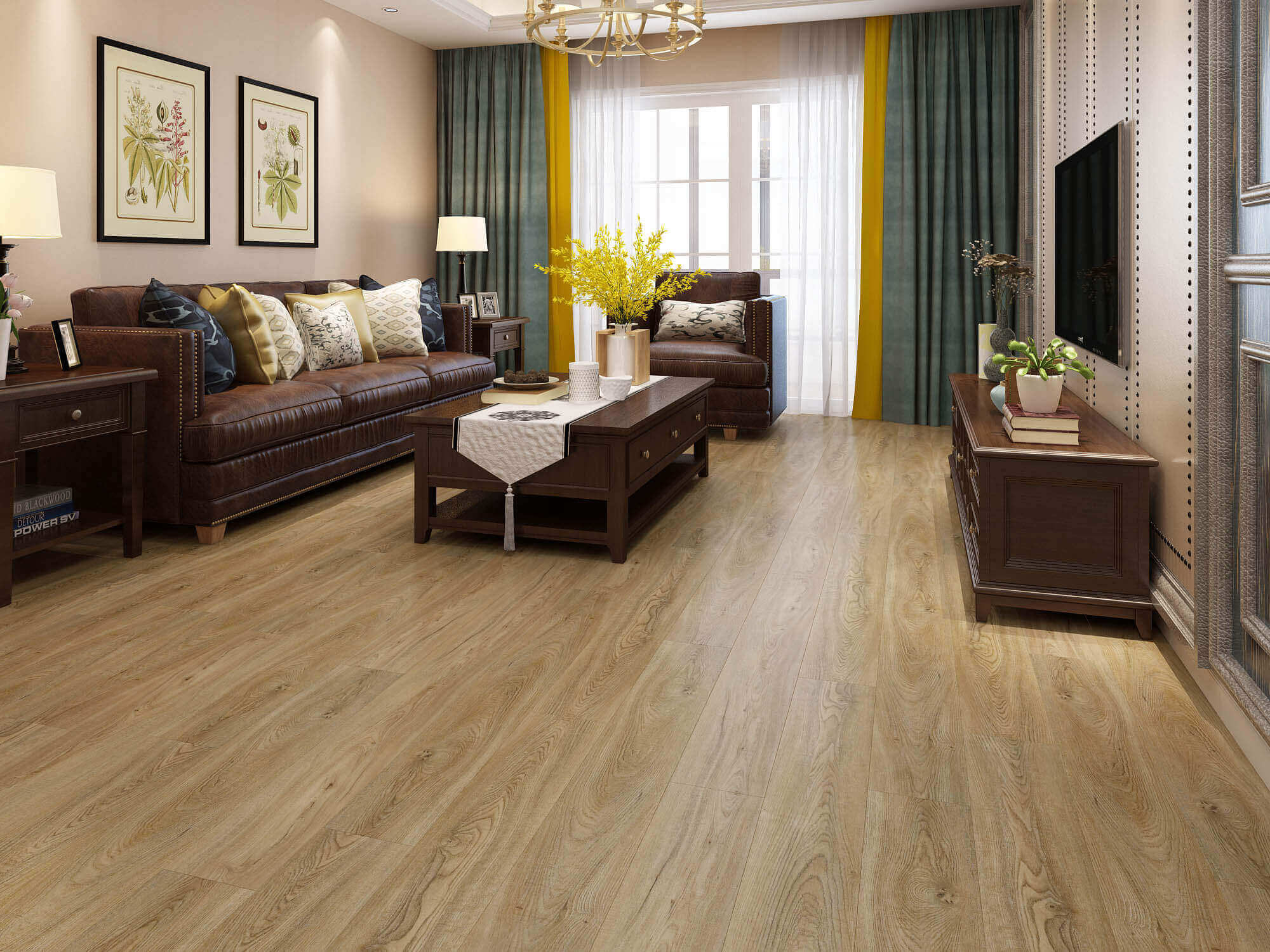 Storm Luxury Hybrid Flooring is a popular choice for both residential and commercial