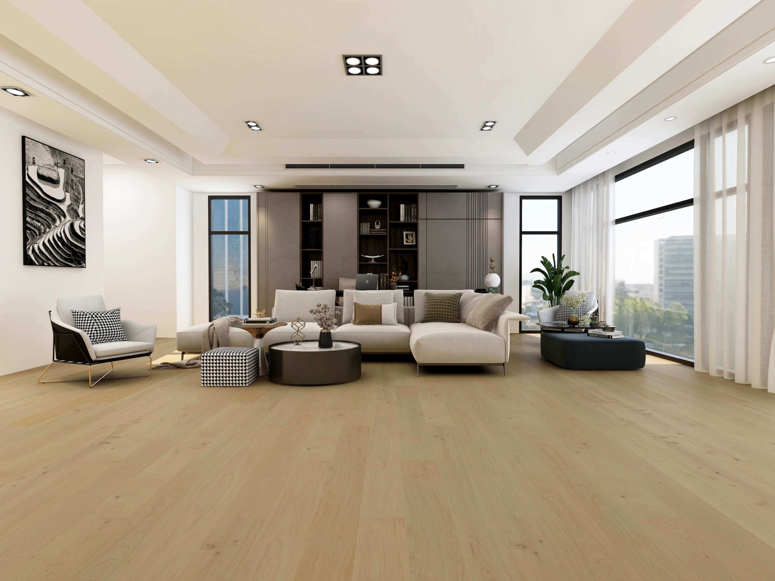 Pre-finished timber flooring
